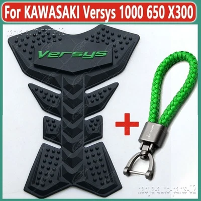 For KAWASAKI Versys 1000 650 X300 Tank Pad Protector Decals Stickers & Keychain Foto 1 de 4