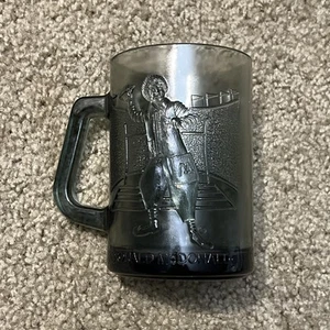 McDonald’s VINTAGE Tasse rauchgrau Glas 70er 80er RONALD Fußball Sammlung - Bild 1 von 5