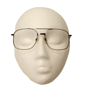 VINTAGE JUBILEE 5872, BLACK GUN METAL COLORED EYEGLASSES FRAME ONLY, 5 ¼ INCH - Picture 1 of 14