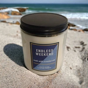 Bath & Body Works "Endless Weekend" Single Wick Candle 7oz – New - Picture 1 of 9