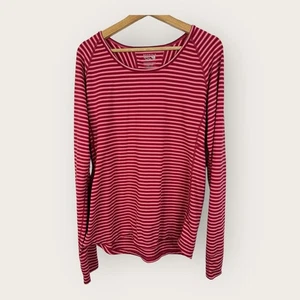 Mountain Hardwear Womens XL Butterlicious Stripe Crew Neck Sweatshirt 1700421 - Picture 1 of 11