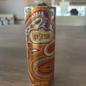 Vintage COTY LADY STETSON BODY TALC POWDER 3oz - Picture 1 of 8