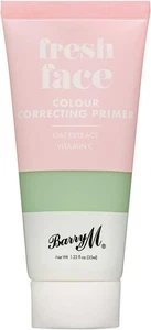 Barry M Fresh Face Colour Correcting Primer, Green, Balance Skin Tone Green - Picture 1 of 4
