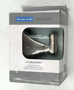 Amerock Corp Clarendon gancio per accappatoio in nichel satinato - Foto 1 di 4