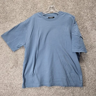 Camiseta para hombre Axist doble mercerizada azul X-grande Foto 1 de 4