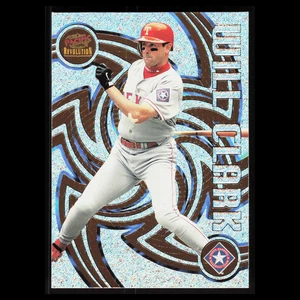 Will Clark #141 1998 Pacific Revolution Texas Rangers Baseball Card MLB - Picture 1 of 3