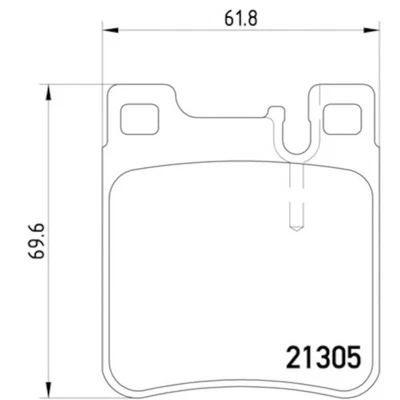 Juego de pastillas de freno de disco Hella Pagid 355007581 Foto 1 de 4