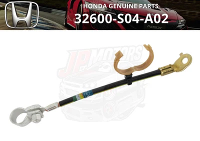 HONDA 1996-2001 GENUINE CIVIC ACURA INTEGRA CABLE BATTERY GROUND 32600-S04-A02* - Imagem 1 de 4