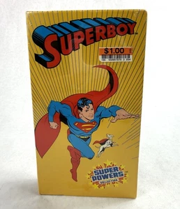 Superboy DC Comics Super Powers Collection VHS New Sealed 1996 80s Superman - Picture 1 of 4