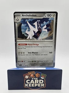 Pokémon TCG Stellar Crown Archaludon 107/142 Cosmos Holo Blister Exclusive - Picture 1 of 3
