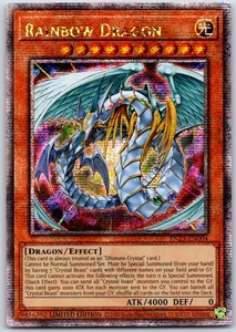 Yugioh Rainbow Dragon Limited Ed. TN23-DE004 SCR Near Mint - Bild 1 von 2