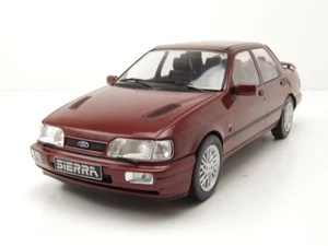 Ford Sierra Cosworth 4x4 1990 Rosso Scuro Metallico Modellino Auto 1:18 MCG - Foto 1 di 9