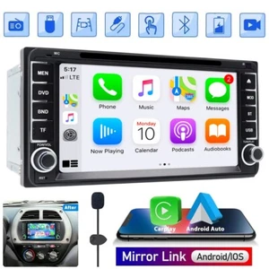 For 2003-2009 Toyota 4Runner Apple CarPlay GPS Car Stereo Radio BT CD DVD Player - Picture 1 of 13