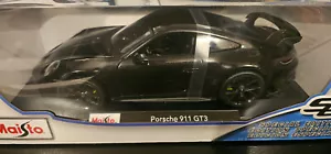 Maisto 1/18 - Porsche 911 GT3 - Special Edition - Black Metallic Die-cast BNIB - Picture 1 of 5