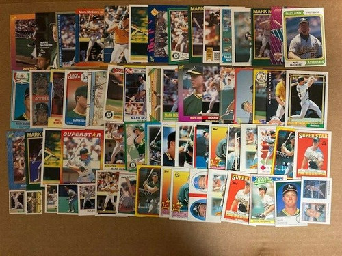 Mark McGwire Oddball Lot(63different) All Oddball;Stickers,Cards,OPC ...