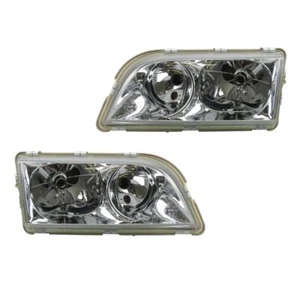 Scheinwerfer links + rechts chrom 4-Pins Volvo S40 I V40 I - Bild 1 von 2