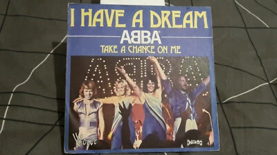 ABBA, 7" vinyl, I have a dream, France, 1979, first pressing, rare - Image 1 of 4