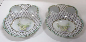 Pair of Vintage Nippon Berry Plates - Picture 1 of 7