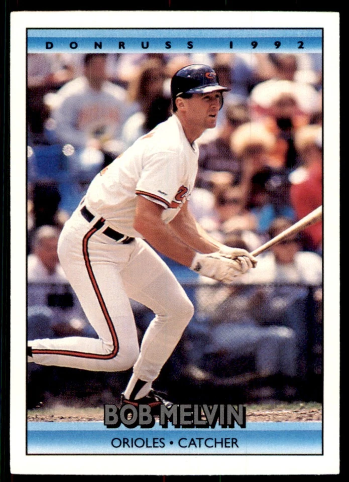 1992 Donruss Bob Melvin Baltimore Orioles #231 - Image 1 of 2