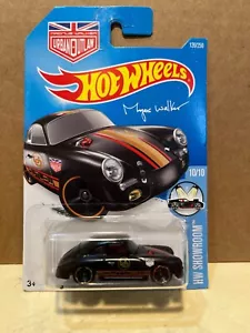 1/64 HOT WHEELS HW SHOWROOM 10/10 PORSCHE 356A OUTLAW BLACK - Picture 1 of 2