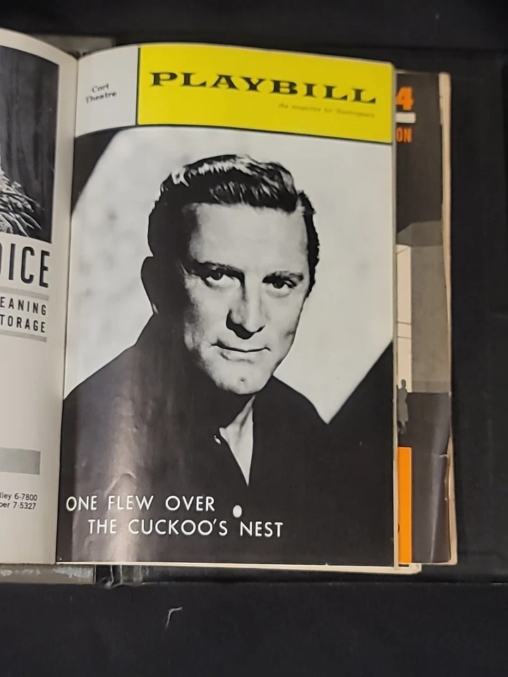 1963 Theater Playbill Collection in 3" Binder Plays 1960's Ads Carol Channing - Image 1 of 4