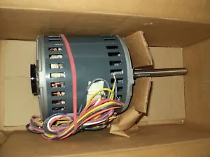 GE 5KCP49NN9610S MOTOR ,Condenser Fan 1/2 HP , 1075 RPM, 56Z FR , 208-230/460 V - Picture 1 of 2