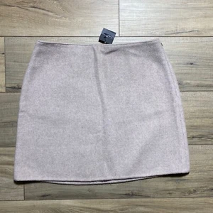 Club Monaco Womens Wool Blend Centie Skirt Size 10 Beige A-Line Silhouette - Picture 1 of 10