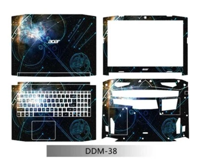 Protector de cuero adhesivo para computadora portátil Dazzle para Acer AN515-51 Foto 1 de 4