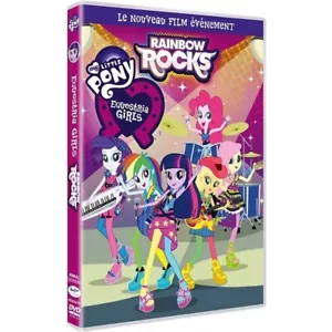 My Little Pony Equestria Girls Rainbow Rocks Le Film DVD NEUF - Foto 1 di 1