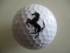 Golfball mit Logo Ferrari und Schriftzug. SEHR SELTEN!!! - Picture 1 of 2