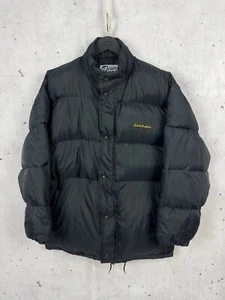 Chaqueta de Colección Schott Down Nylon Negra Puffer Hecha en EE. UU. Talla XL - Imagen 1 de 11