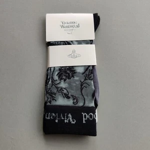 Vivienne Westwood Mid-Calf Socks unique design💚 FREE UK P&P for 5 - Picture 1 of 6