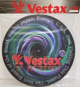 Vestax World Spiral Record Slipmat RARE Brand New
