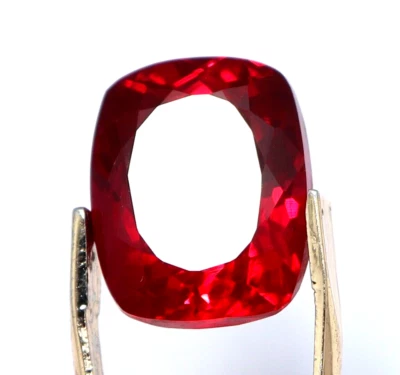 5.50 Ct Natural Red Ruby Burma Cushion Cut Certified Rare Loose Gemstone - Image 1 of 4
