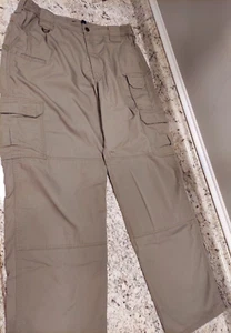 5.11 Tactical Taclite Pro Rip Stop Gray/Green Pants 74273 Size 36X32 - Picture 1 of 8
