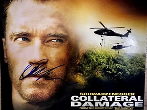 Arnold Schwarzenegger signiertes Foto persönlich. Terminator. Fotobeleg - Bild 1 von 2