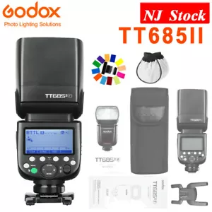 Godox TT685II-F TT685F II 2.4G TTL HSS Speedlight Flash Light For Fuji Camera - Picture 1 of 12
