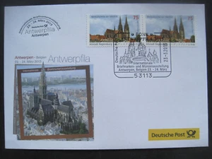 Bund MiNr. 2850 auf Messebeleg-Antwerpia Belgien 2013 (GB 254) - Bild 1 von 1