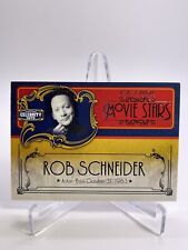 Rob Schneider 2008 Donruss Americana Celebrity Cuts Movie Stars /200 #MS-RS