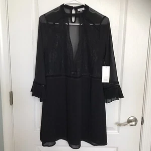 NWT TOBI Deep V Dress Small - Picture 1 of 11