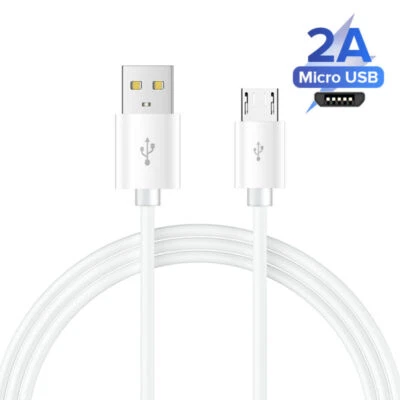 Cable Cord Android Charger Micro USB Fast Charging For Huawei Sony ZTE - Image 1 of 4