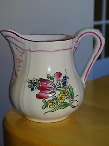 LUNEVILLE ANCIEN CREMIER EN FAIENCE MODELE REVERBERE ROCAILLE hauteur 10 cm - Bild 1 von 7