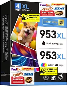 953XL Multipack Patronen kompatibel für HP Officejet Pro7700, 7720, 7730, 8200. - Bild 1 von 2