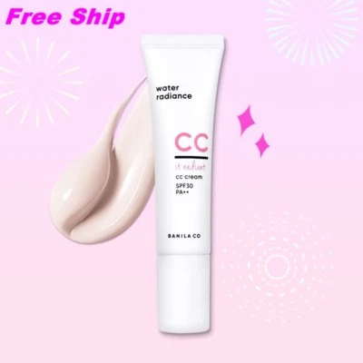 NEW [Banila co.] Water Radiance CC Cream -30ml (SPF17 PA+)  It Radiant K-beauty - Image 1 of 4