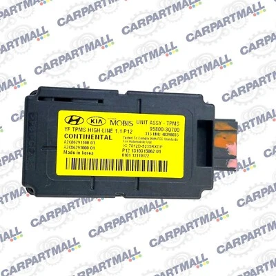 2014 Hyundai Sonata 2.4 AT Tire Pressure Monitor Control Module Unit 95800-3Q700 — 第 1/4 张图片