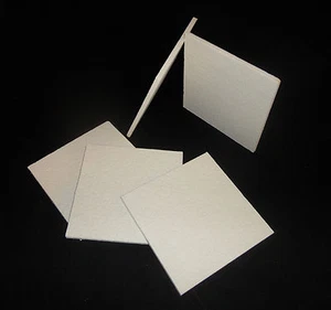 KAOWOOL THERMAL INSULATION BOARD "M" GRADE 6" x 6" x 1/4" THICK ITEM No. 303 - Picture 1 of 1
