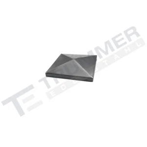 Edelstahl Endkappe Pyramidenkappe 30 x 30 mm Abdeckkappe 240 K geschliffen V2A - Bild 1 von 2