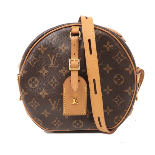 LOUIS VUITTON（LV） Borsa a tracolla Louis Vuitton LV GHW Boite Chapeau Souple M45647 monogramma marrone