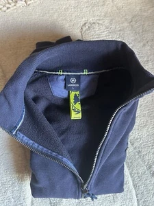 Sehr gut erhaltene dunkelblaue Lerros Kaputzensweatjacke Hoodie Gr. L TOP - Bild 1 von 5