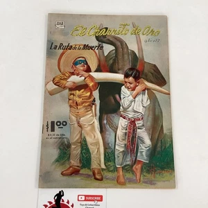 1962 SPANISH MEXICAN COMICS EL CHARRITO DE ORO #177 EDAR PHOTO COMIC MEXICO - Photo 1/6